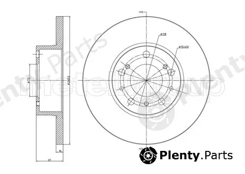 Trusting DF649 — Brake Disc