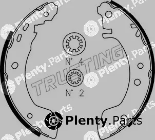 Trusting 067.184 — Brake Shoe Set