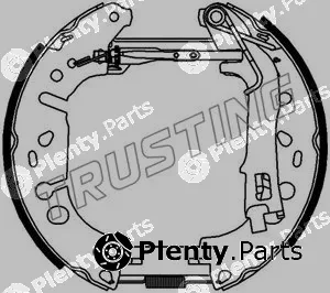 Trusting 6389 — Brake Shoe Set Kit premounted