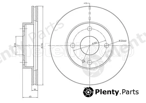Trusting DF297 — Brake Disc