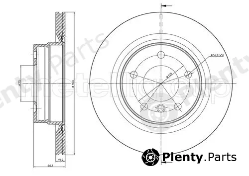 Trusting DF1095 — Brake Disc