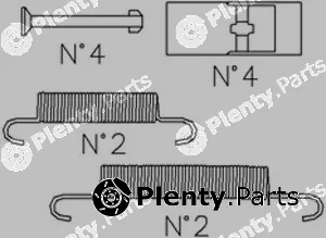 Trusting K443 — Accessory Kit, brake shoes