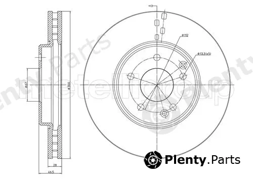 Trusting DF733 — Brake Disc
