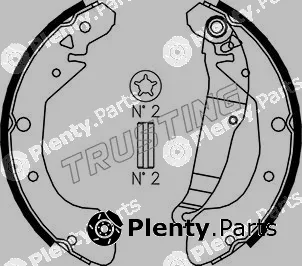 Trusting 027.004 — Brake Shoe Set