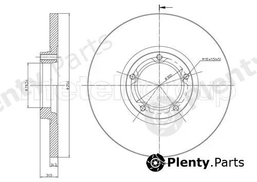 Trusting DF006 — Brake Disc