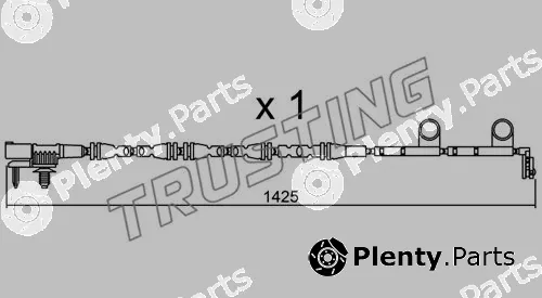 Trusting SU.316 — Warning Contact, brake pad wear