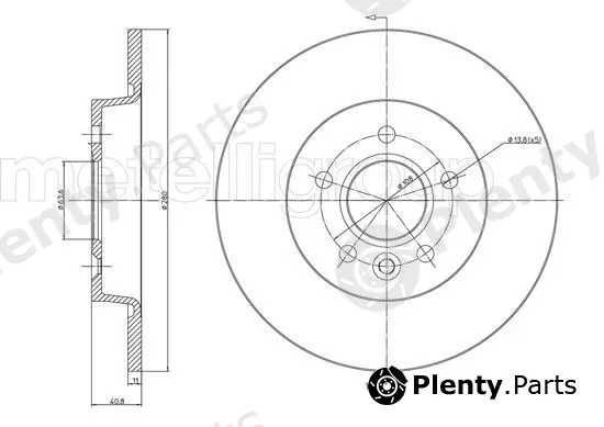 Trusting DF961 — Brake Disc