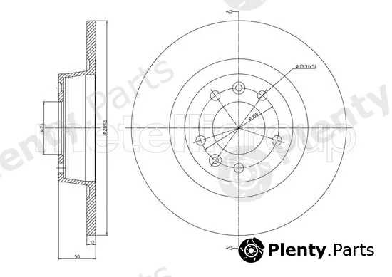 Trusting DF1504 — Brake Disc