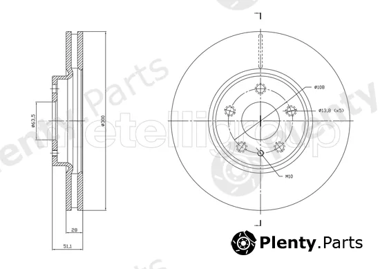 Trusting DF1790 — Brake Disc