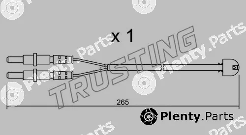 Trusting SU.053 — Warning Contact, brake pad wear