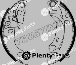Trusting 034.107 — Brake Shoe Set