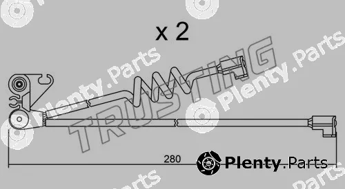 Trusting SU.169K — Warning Contact, brake pad wear