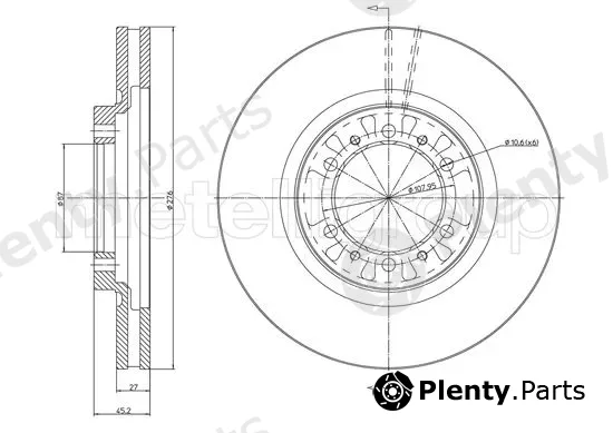 Trusting DF714 — Brake Disc