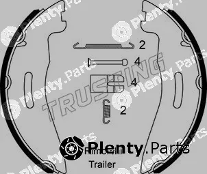 Trusting 053.007 — Brake Shoe Set