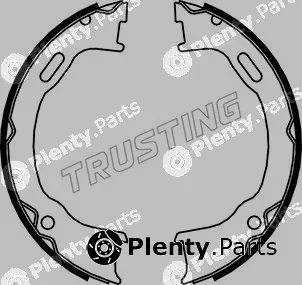 Trusting 088.239 — Brake Shoe Set, parking brake
