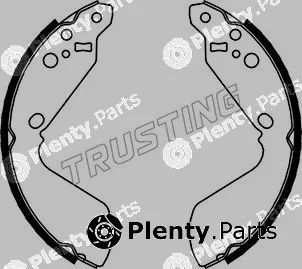 Trusting 111.240 — Brake Shoe Set