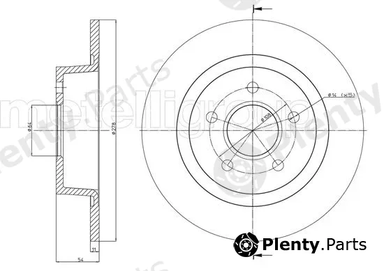 Trusting DF1102 — Brake Disc