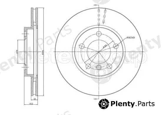 Trusting DF1452 — Brake Disc