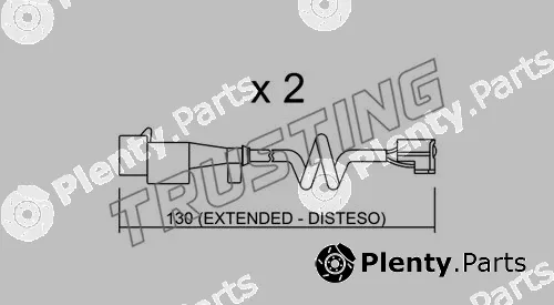 Trusting SU.225K — Warning Contact, brake pad wear
