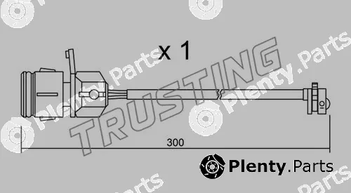 Trusting SU.249 — Warning Contact, brake pad wear
