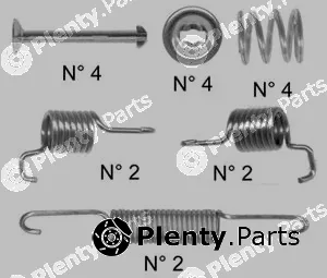 Trusting K447 — Accessory Kit, brake shoes