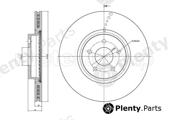 Trusting DF1681 — Brake Disc