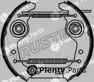 Trusting 6428 — Brake Shoe Set Kit premounted