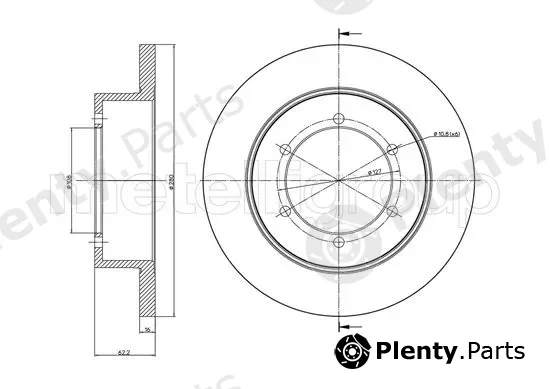 Trusting DF1473 — Brake Disc