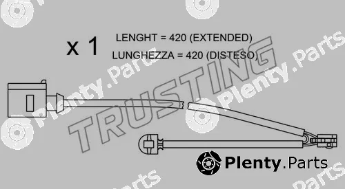 Trusting SU.217 — Warning Contact, brake pad wear