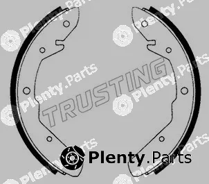 Trusting 124.260 — Brake Shoe Set