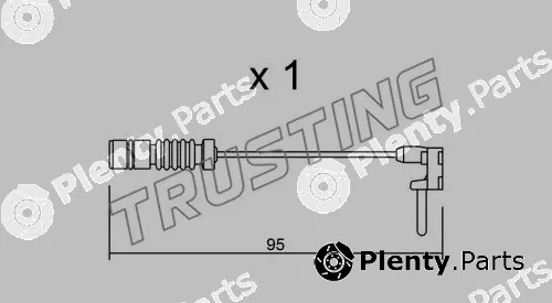 Trusting SU.011 — Warning Contact, brake pad wear