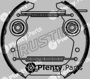 Trusting 6065 — Brake Shoe Set Kit premounted
