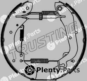 Trusting 6404 — Brake Shoe Set Kit premounted