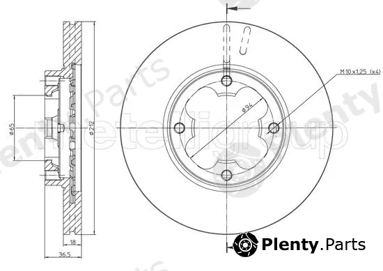 Trusting DF332 — Brake Disc
