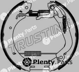 Trusting 6456 — Brake Shoe Set Kit premounted