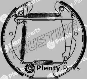 Trusting 6217 — Brake Shoe Set Kit premounted