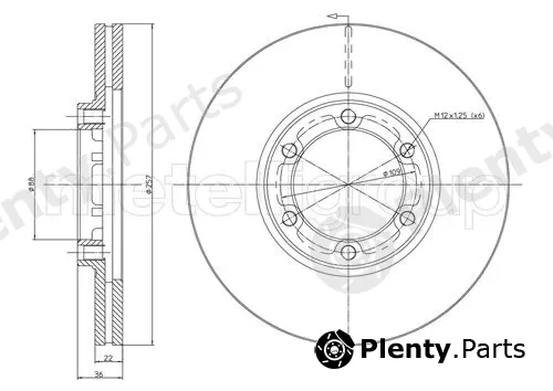 Trusting DF421 — Brake Disc