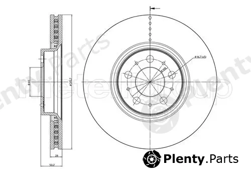 Trusting DF548 — Brake Disc