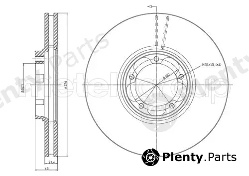 Trusting DF723 — Brake Disc