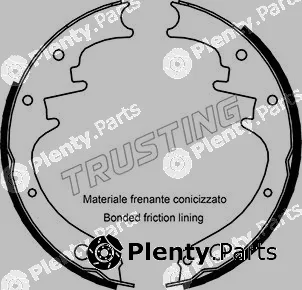 Trusting 088.220 — Brake Shoe Set