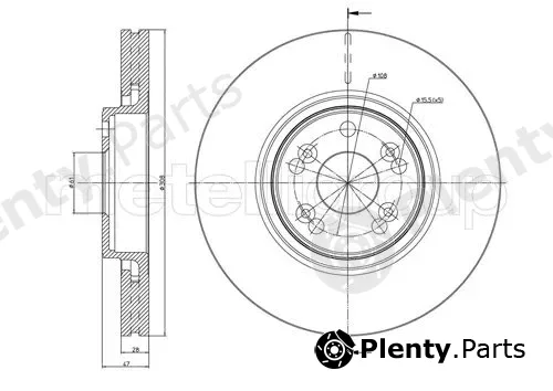 Trusting DF1058 — Brake Disc