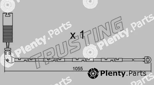 Trusting SU.196 — Warning Contact, brake pad wear