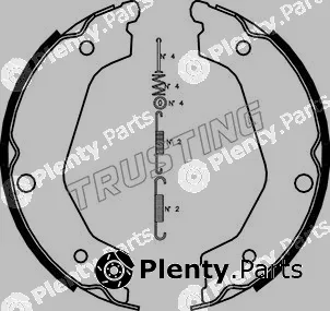 Trusting 049.162K — Brake Shoe Set, parking brake