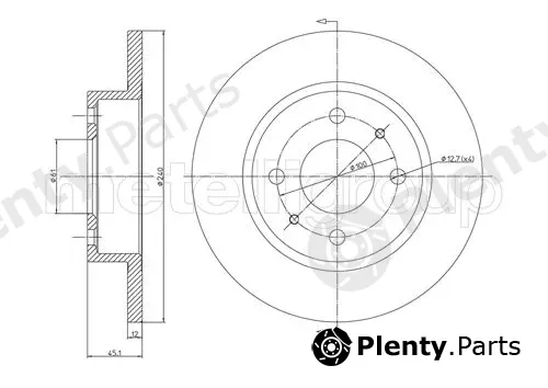 Trusting DF040 — Brake Disc