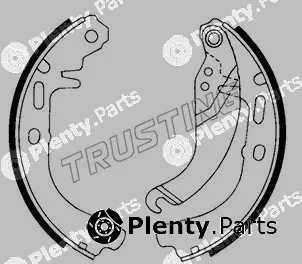 Trusting 073.161 — Brake Shoe Set