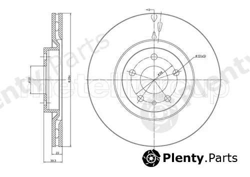 Trusting DF684 — Brake Disc