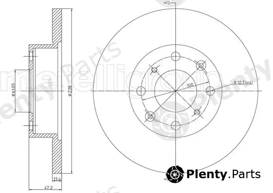 Trusting DF018 — Brake Disc