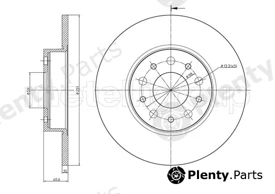 Trusting DF1674 — Brake Disc