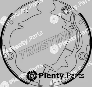 Trusting 046.231 — Brake Shoe Set, parking brake