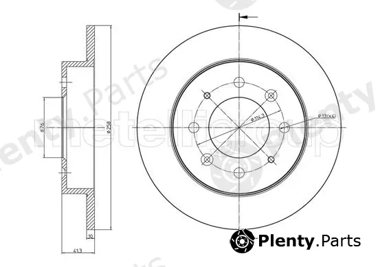Trusting DF200 — Brake Disc